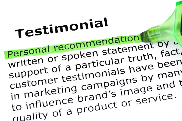Credibility on Your Landing Page - Testimonials